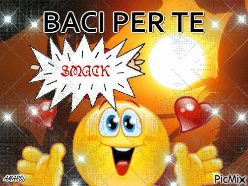 BACI PER TE - Zdarma animovaný GIF