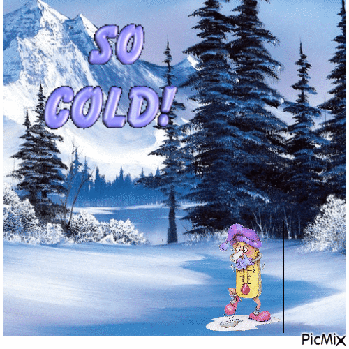 Cold Out - Animovaný GIF zadarmo