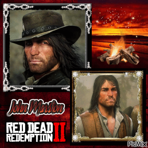 John Marston Red Dead Redemption 2 - GIF เคลื่อนไหวฟรี