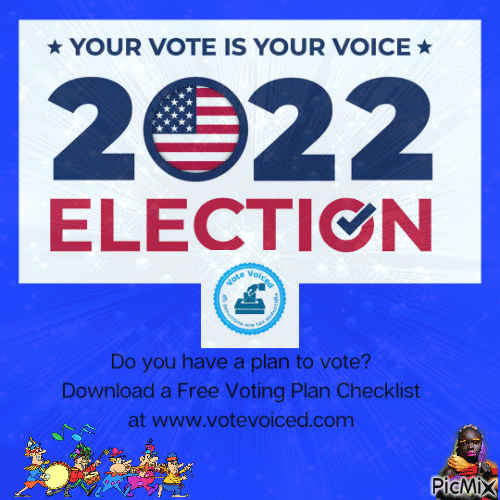 Your Vote is Your Voice 2022 - GIF animasi gratis