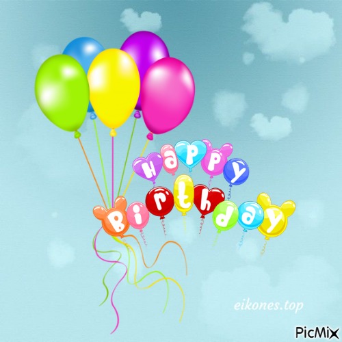 Happy Birthday - zdarma png