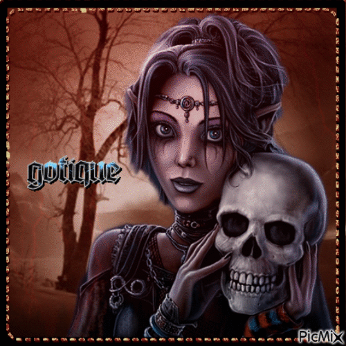 Gotique - Animovaný GIF zadarmo