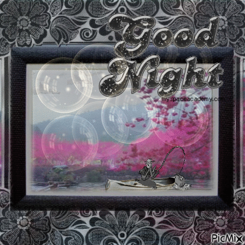 Good night - Darmowy animowany GIF