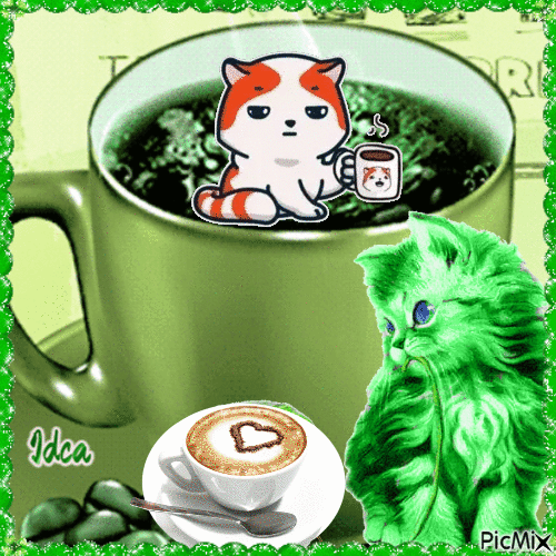 Koffee please - Nemokamas animacinis gif