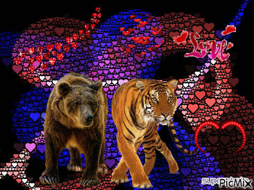 No Lions, Tigers and Bears! Oh my! - Bezmaksas animēts GIF