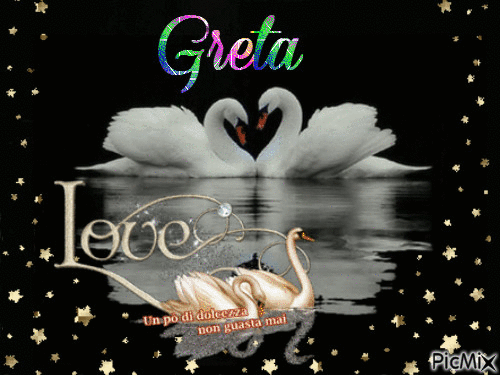 greta - Бесплатный анимированный гифка