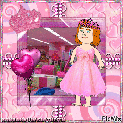 ♥Baby goes to a Princess Themed Birthday Party♥ - Gratis animerad GIF