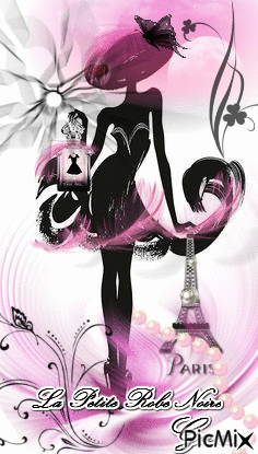 la petite robe noire By Me - GIF animé gratuit