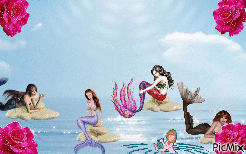 la mer - Darmowy animowany GIF