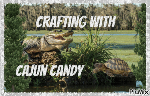 background-crafting with cajun candy - GIF animate gratis