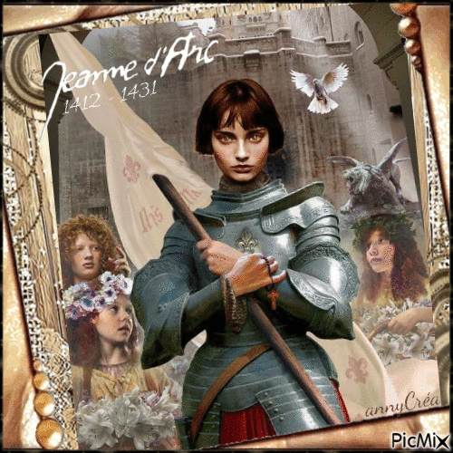 Jeanne d'Arc - Besplatni animirani GIF