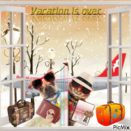 Vacation Is Over - 免费动画 GIF