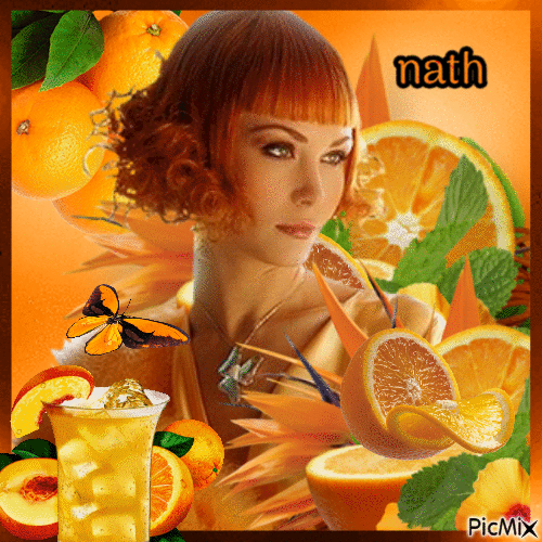Les oranges,concours - Animovaný GIF zadarmo