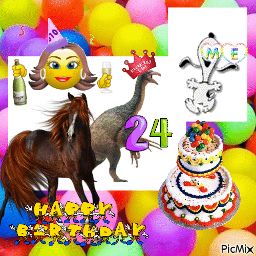 its my birthday!! - Besplatni animirani GIF