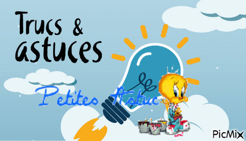 petites astuces - Animovaný GIF zadarmo