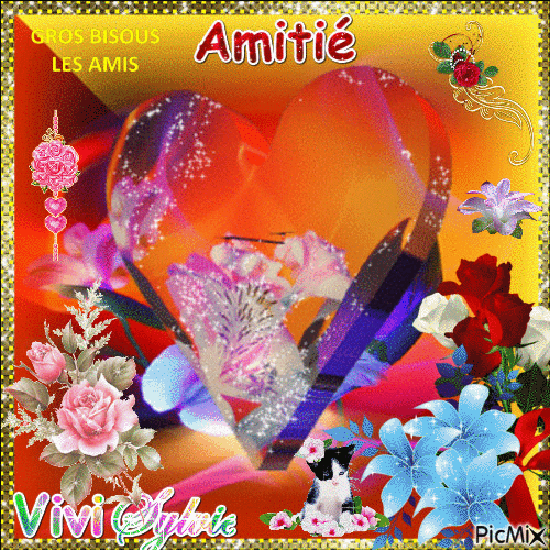 Amitié - Безплатен анимиран GIF