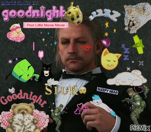 goodnight ocelot - Ilmainen animoitu GIF
