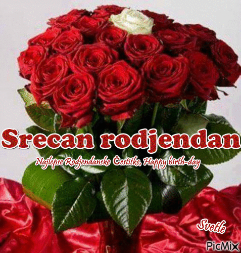 Srecan Rodjendan - Free animated GIF
