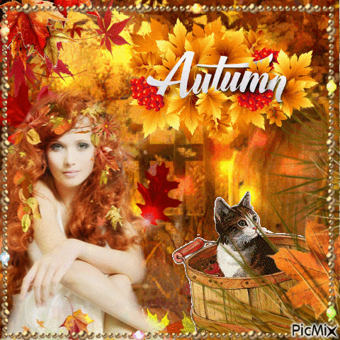 autumn - GIF animado grátis