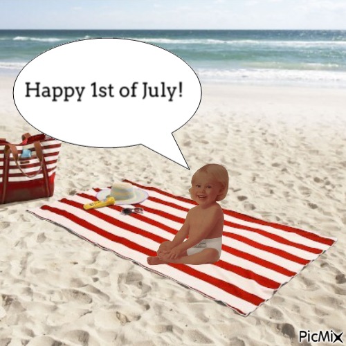 Happy 1st of July - ingyenes png