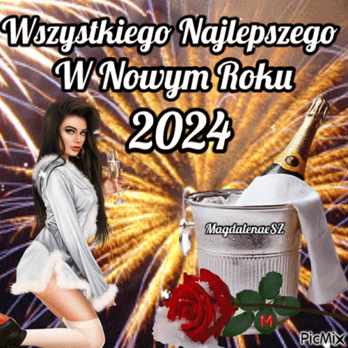 NOWY ROK 2024 - Free animated GIF