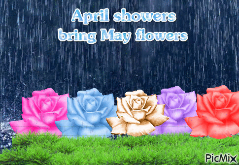 April Showers - Δωρεάν κινούμενο GIF