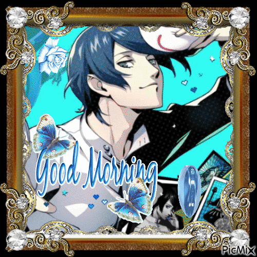 good morning yusuke - Gratis animerad GIF