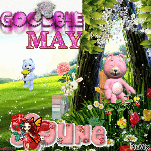 goodbye may hello june - GIF animate gratis