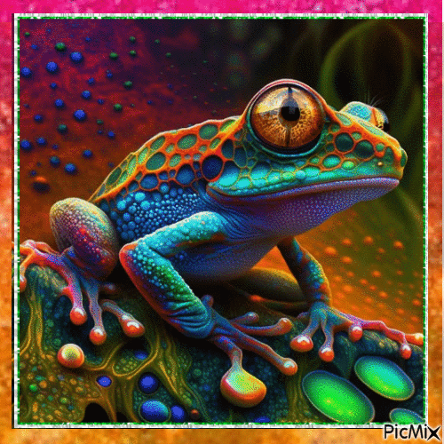 Frogs - Animovaný GIF zadarmo