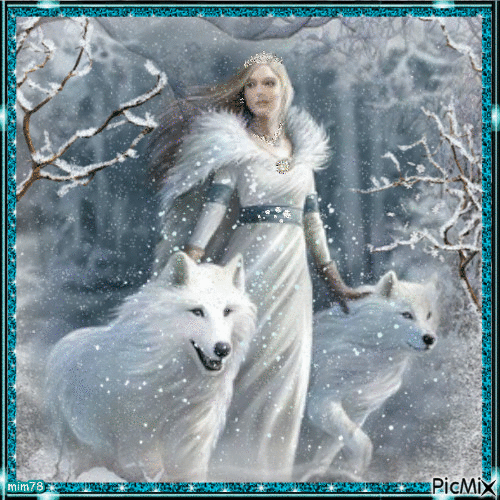 Snow queen - Free animated GIF