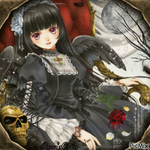 Concours : Lolita gothique - Безплатен анимиран GIF