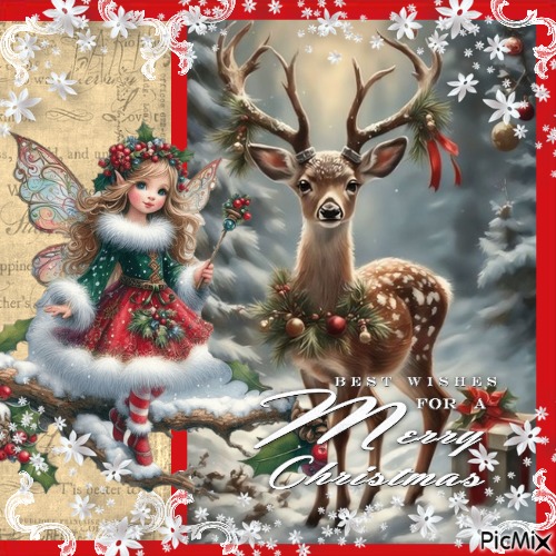 Best wishes for a merry christmas - gratis png