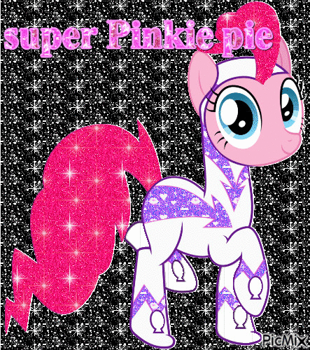 Super Pinkie pie - Ingyenes animált GIF