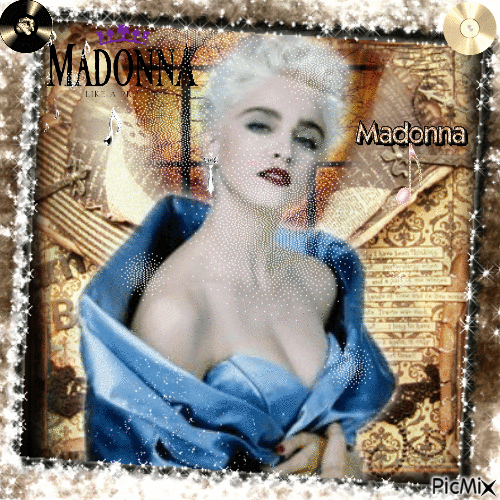 Madonna - Bezmaksas animēts GIF