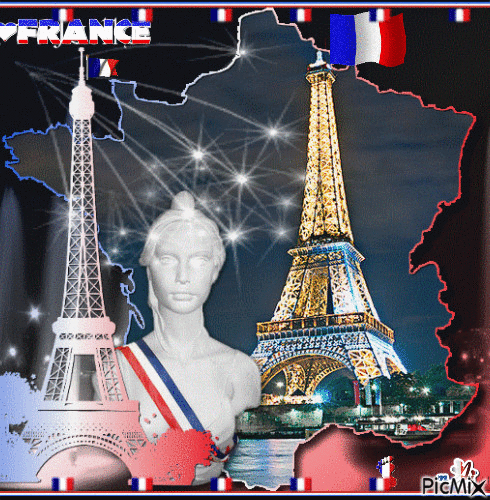 Concours "La France" - Darmowy animowany GIF