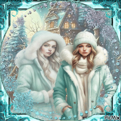 Winter fantasy - Бесплатни анимирани ГИФ