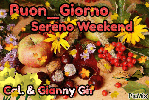Sereno Weekend - GIF animate gratis