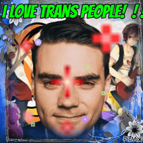 i love trans people - Bezmaksas animēts GIF