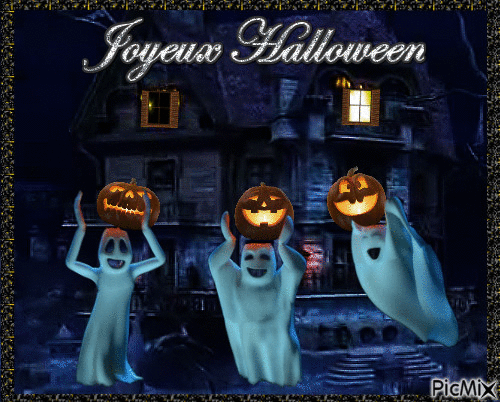 Joyeux Halloween - GIF animado gratis