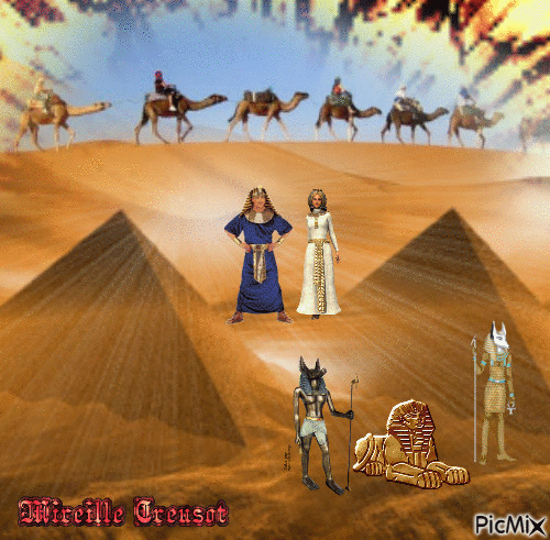 l'or d'Egypte - Darmowy animowany GIF
