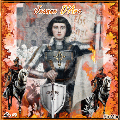 Jeanne D'Arc - Бесплатный анимированный гифка