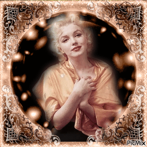 Marilyn Monroe, Actrice américaine - GIF animado gratis