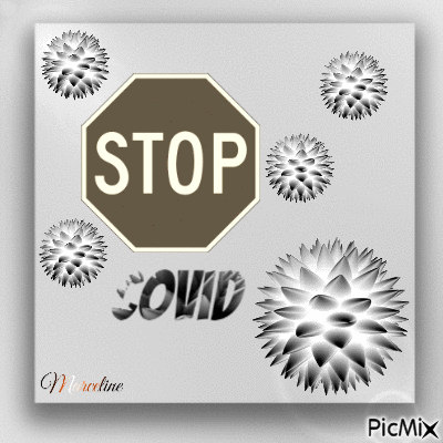 stop covid - Ücretsiz animasyonlu GIF