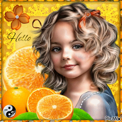 Des  oranges - Gratis animeret GIF
