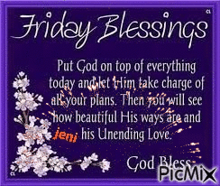 Friday blessing - Free animated GIF