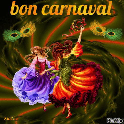 danseuses carnaval - GIF animado grátis