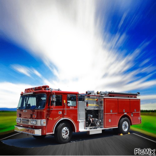 Fire truck - бесплатно png