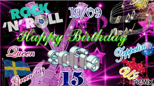 Happy birthday Sosso <3^^ - Δωρεάν κινούμενο GIF