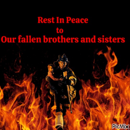 Firefighter tribute - png ฟรี
