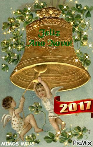 Sino Feliz Ano Novo 2017 - GIF animé gratuit
